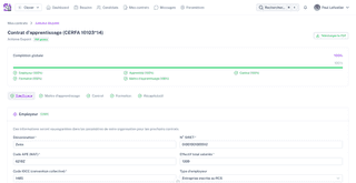 Pré-remplissage automatique du CERFA depuis les données SchoolDetection