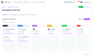 Réception candidatures Lille