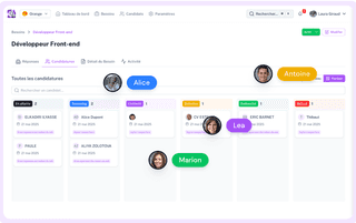 Collaboration avec l'équipe